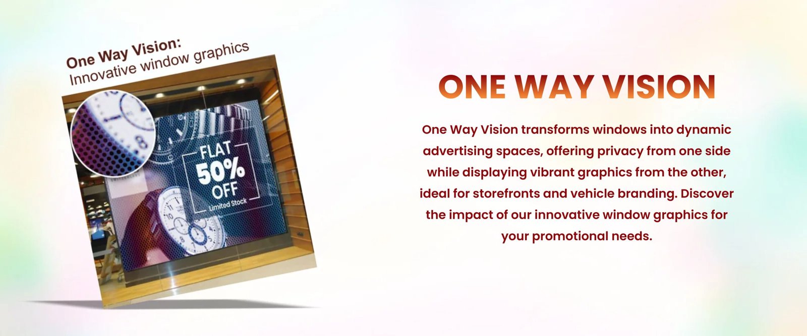 One Way Vision